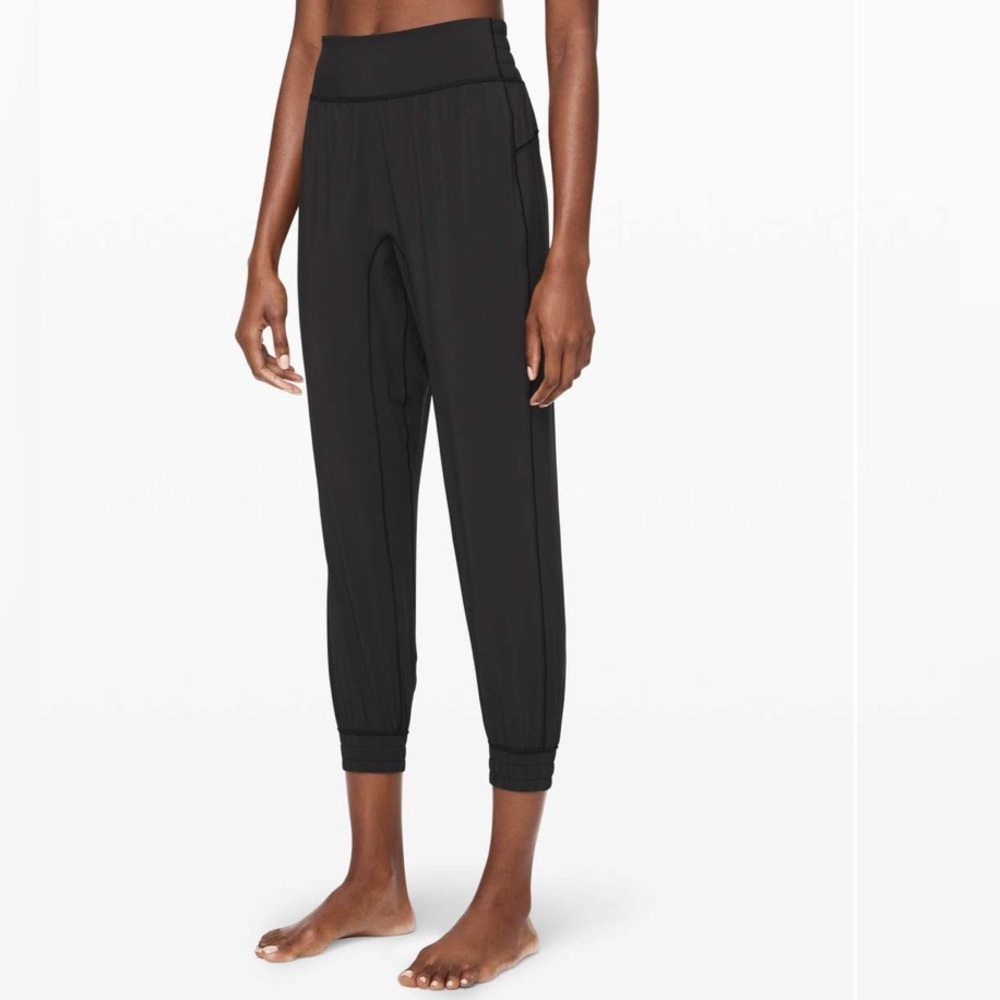 LULULEMON Sun Setter Jogger *28" Black size 6